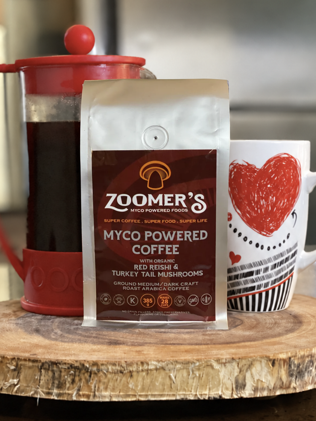 Protect+Heal+Energize. | Ground Mushroom Coffee | Zoomer's Myco